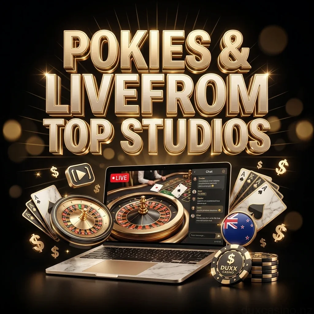 Pokies & Livefrom Top Studios